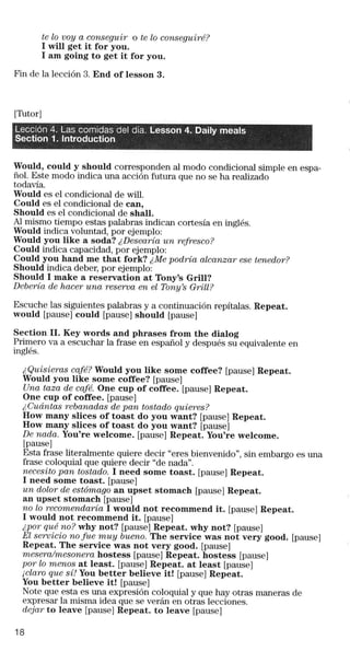 Autoingles on the road.guía