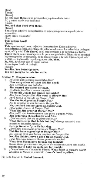 Autoingles on the road.guía