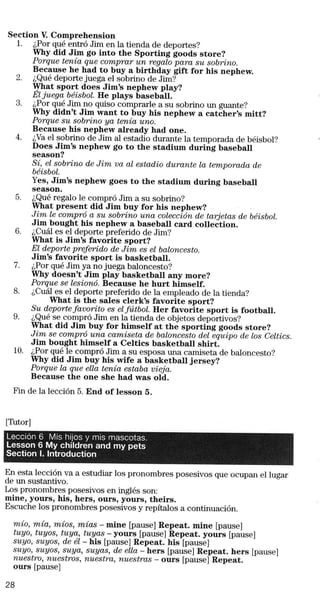 Autoingles on the road.guía