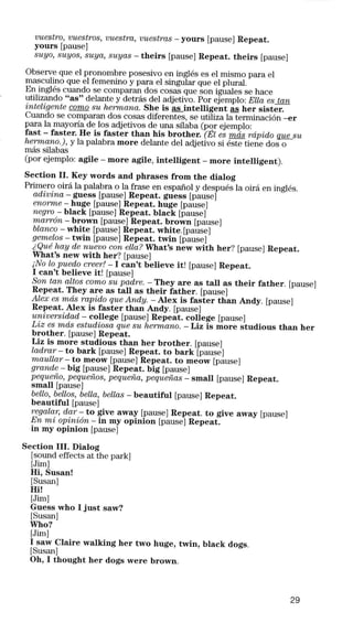 Autoingles on the road.guía