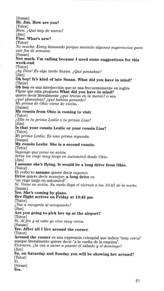 Autoingles on the road.guía