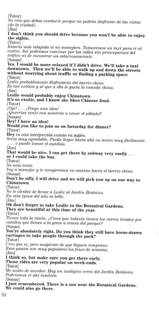 Autoingles on the road.guía