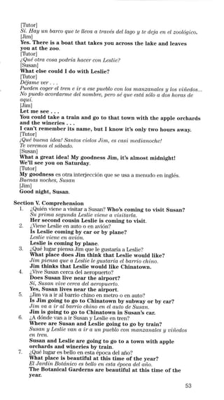 Autoingles on the road.guía