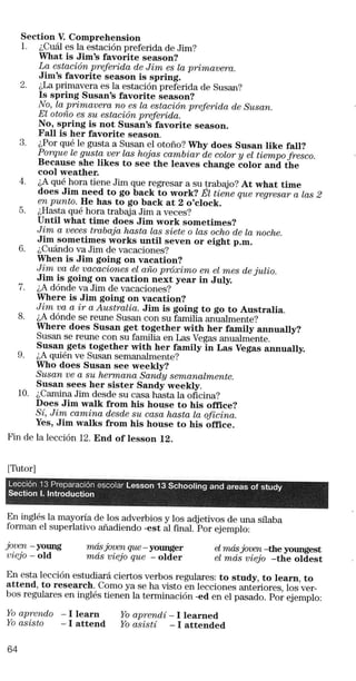 Autoingles on the road.guía