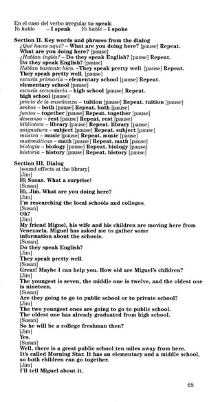 Autoingles on the road.guía