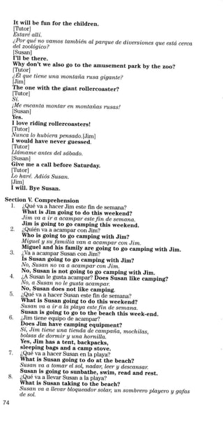 Autoingles on the road.guía