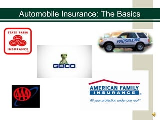 Automobile Insurance: The Basics
 