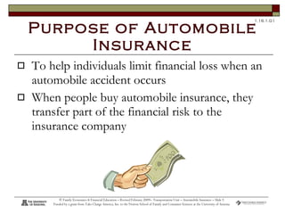 Auto insurance powerpoint_presentation