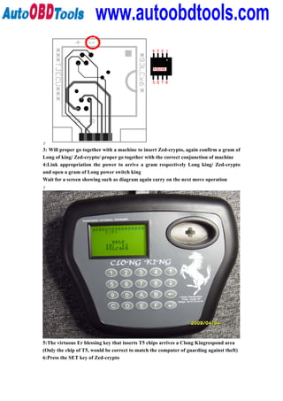 Auto key programmer ad 900 clone king user manual | PDF