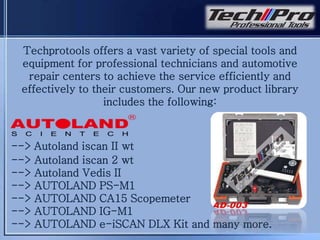 Autoland iscan ii wt diagnostic scanner | PPT