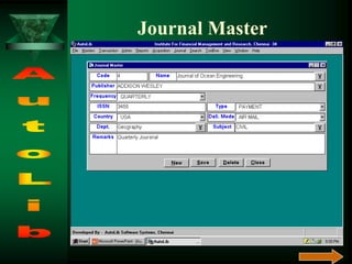 Journal Master
 