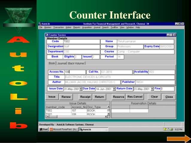 autolib library automation software