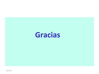 28/10/15
Gracias
 
