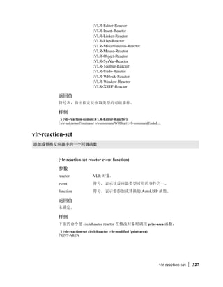 entdel entget entmod Visual LISP                               
 