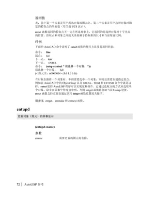 $%'( 1 )*+


               !
               (~ 3)                  -4
               (~ 100)                -101
               (~ -4)                  3




22   |   AutoLISP
 