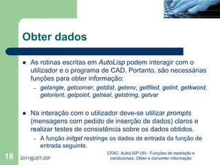 DISEÑO DE LISP PARA AUTOCAD Y LA INGENIERIA | PDF