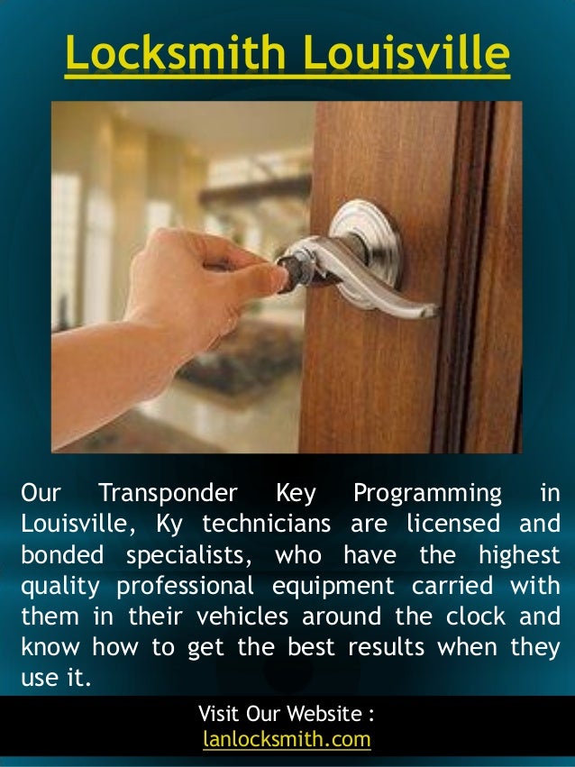 Auto locksmith louisville ky