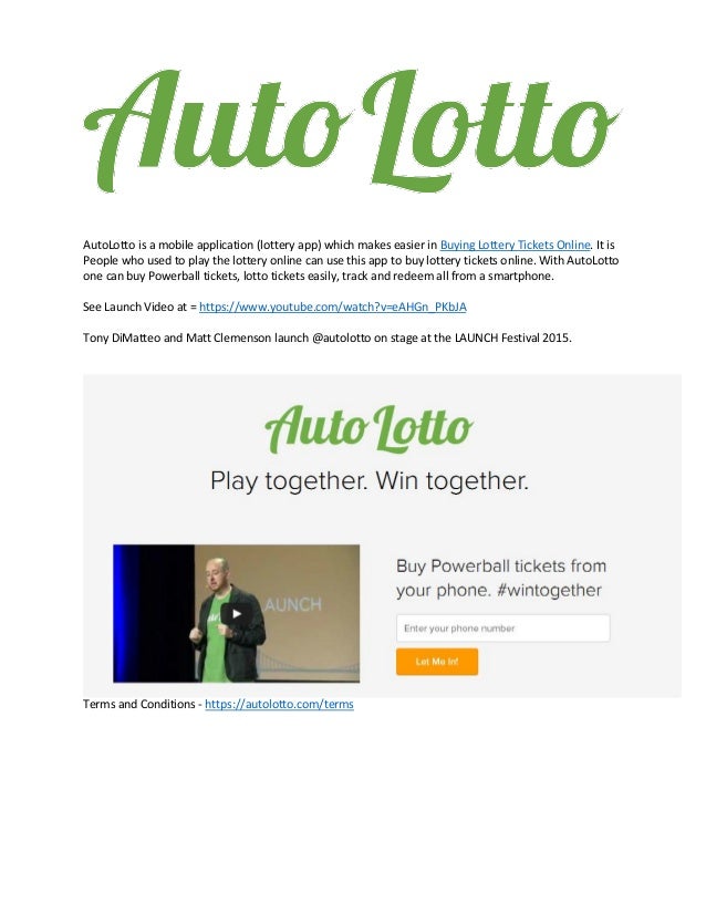 Auto lotto, a lottery app which makes easier in buying lottery tickets online