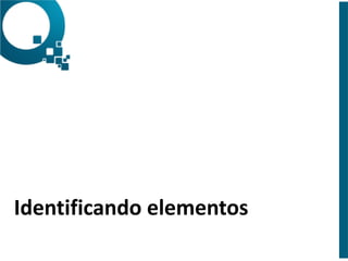 Identificando 
elementos 
 