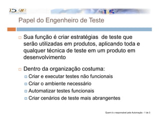 Automação no Processo de Teste