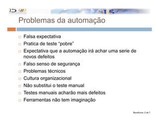 Automação no Processo de Teste