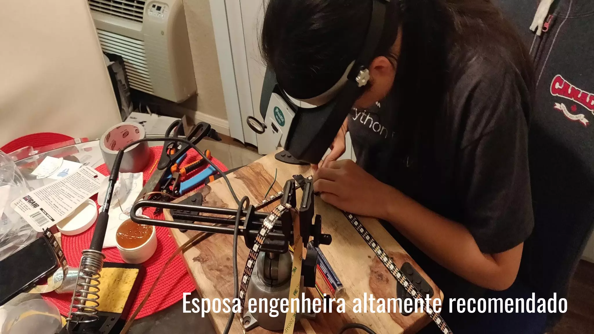 Esposa engenheira altamente recomendado
 