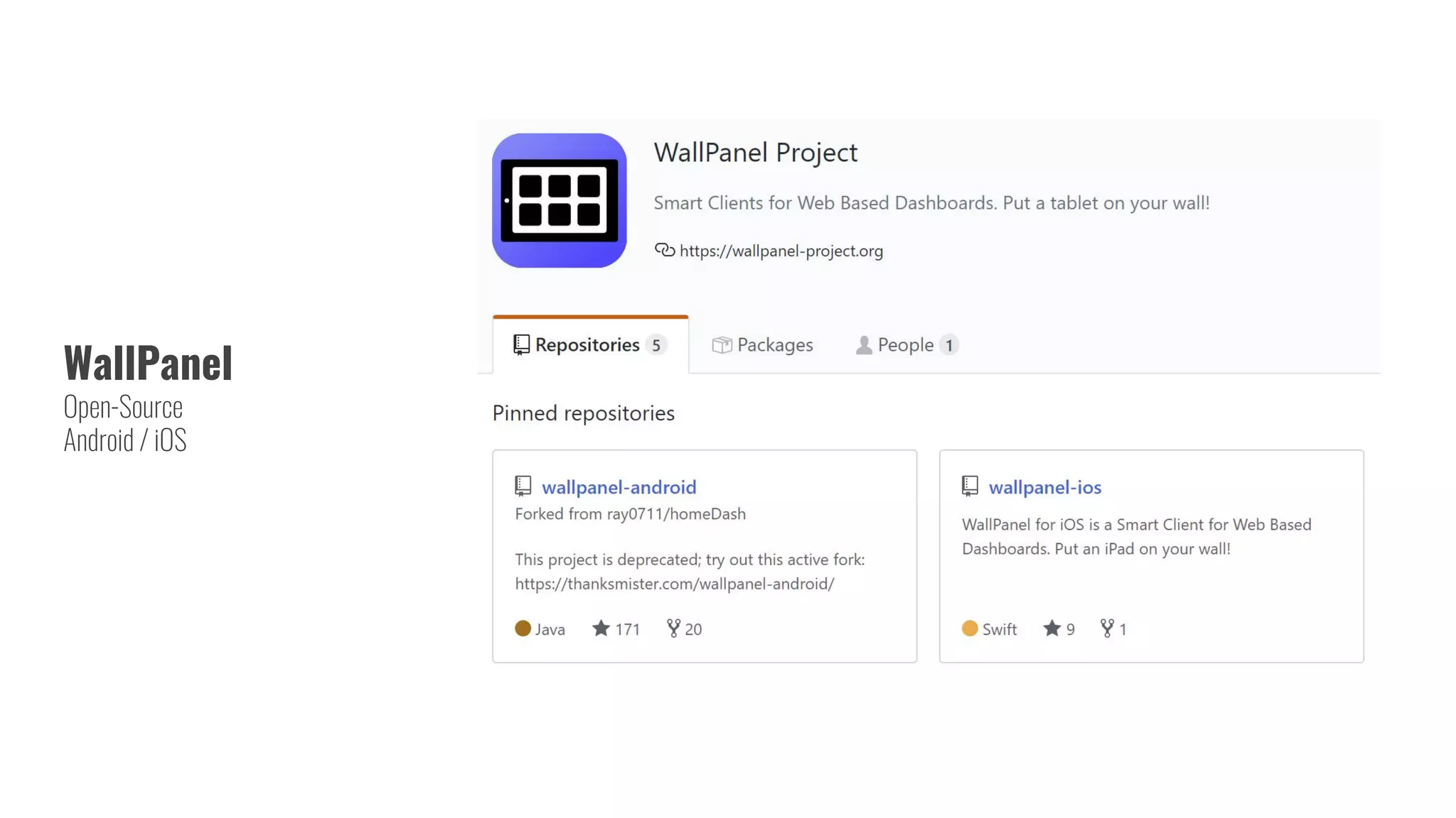WallPanel
Open-Source
Android / iOS
 