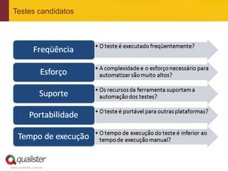 Testes candidatos




www.qualister.com.br
 