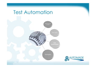 Test Automation for Data Warehouses 