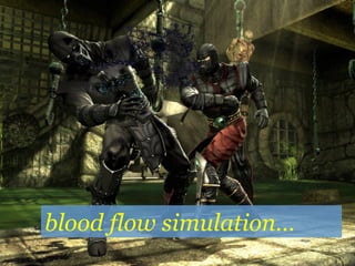 blood flow simulation…
 