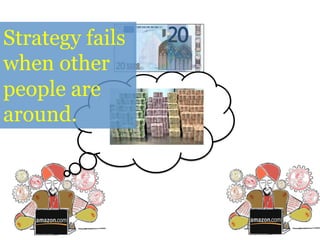 Strategy fails
when other
people are
around &
grab money.
 