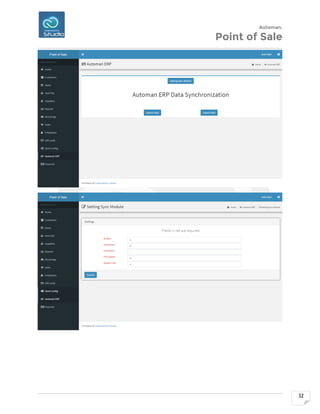 Automan.
Point of Sale
32
 
