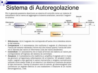 Sistema di Autoregolazione
 