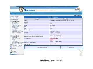 Detalhes do material 