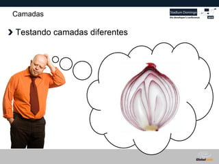 Globalcode – Open4education
Camadas
Testando camadas diferentes
 