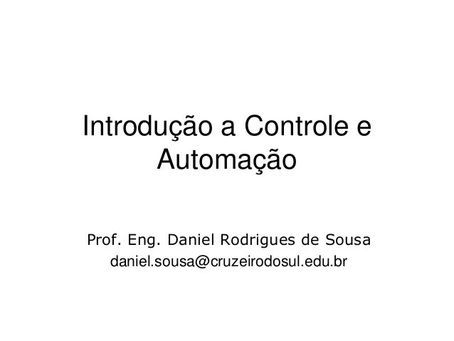 Apresentacoes automacao e controle