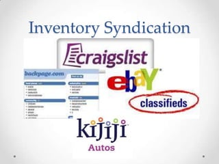Inventory Syndication
 