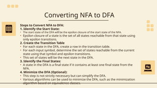 Deterministic Finite Automata and Non-Deterministic | PPTX