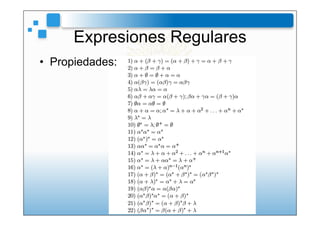 Automatas y compiladores clase3 Slide 3