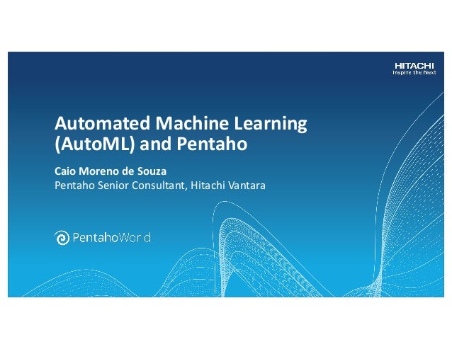 pentaho machine intelligence