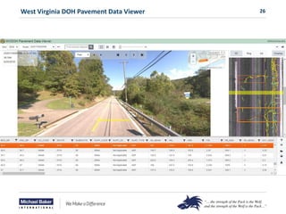 26
West Virginia DOH Pavement Data Viewer
 