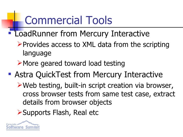Mercury Interactive Testing Tools