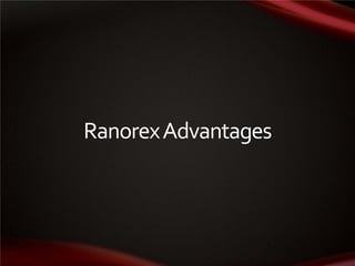 Ranorex Advantages

 