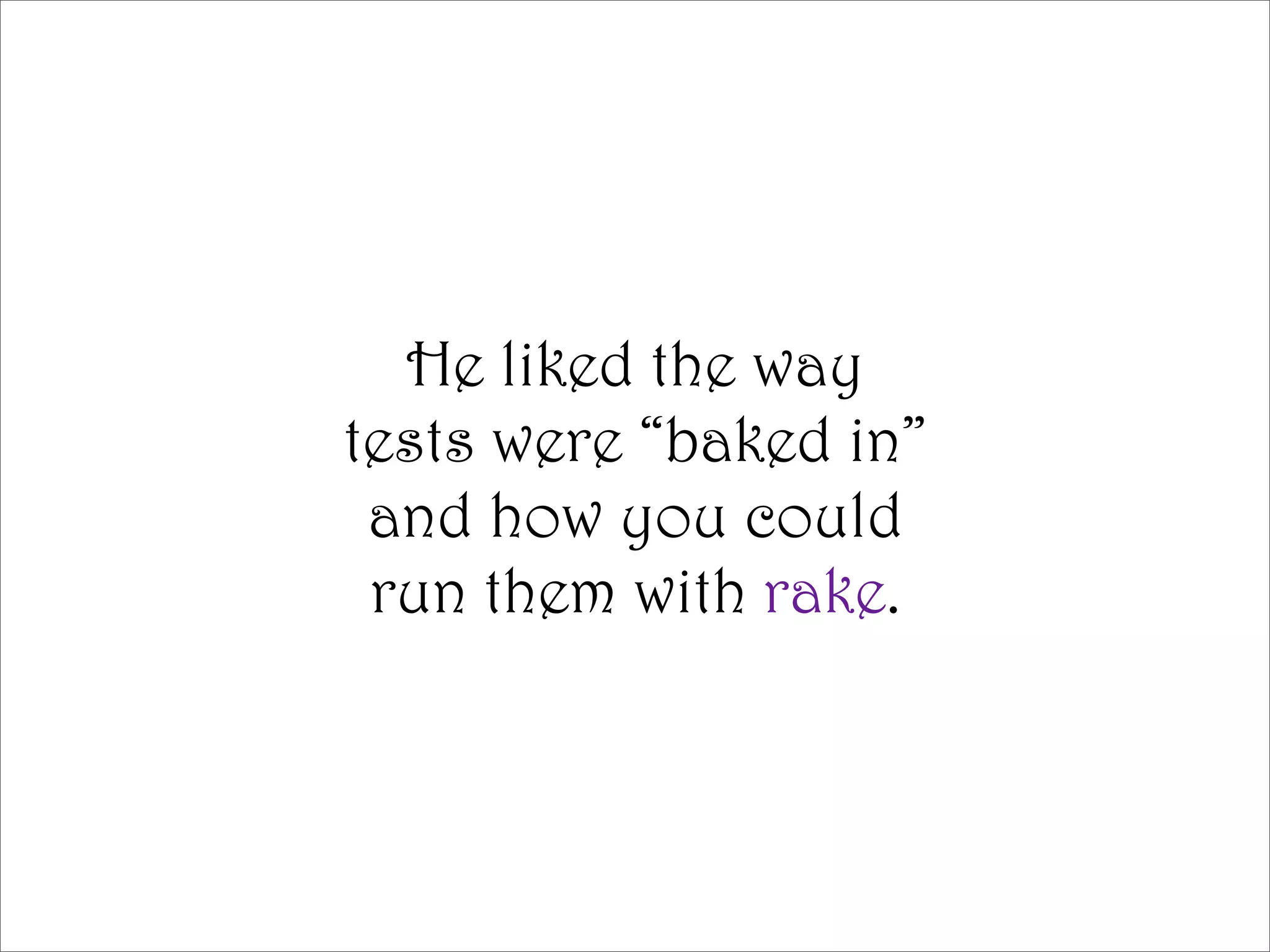 Automated Testing with Ruby