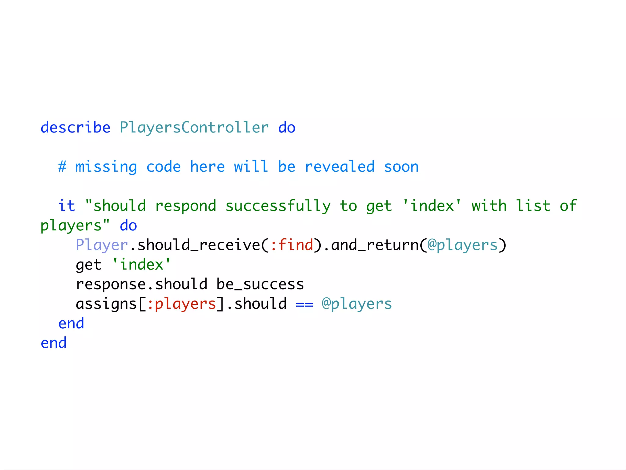 Automated Testing with Ruby