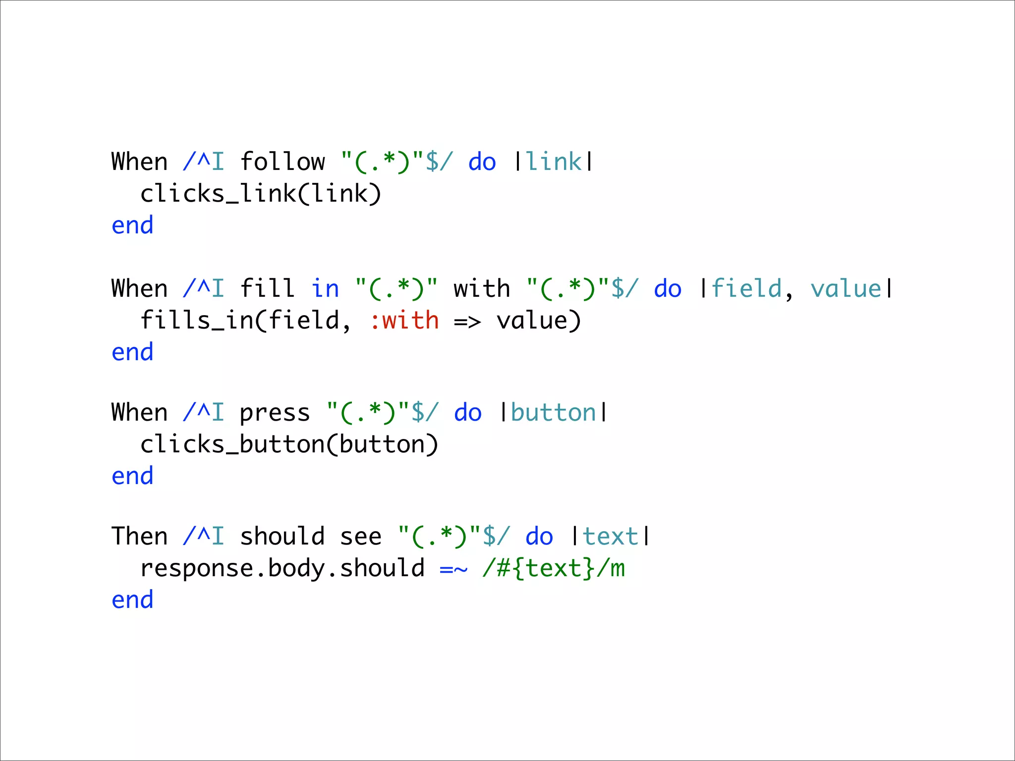 Automated Testing with Ruby