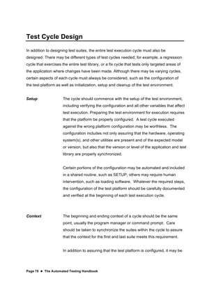 Automated testing handbook from Linda Hayes | PDF