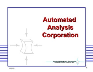 Automated  Analysis Corporation 