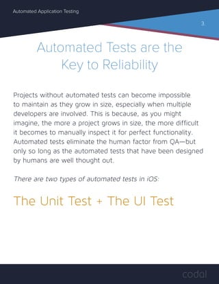 Automated Application Testing | PDF