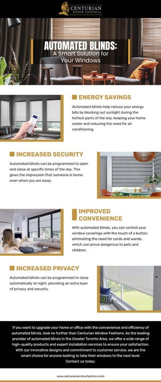 Automated Blinds: A Smart Choice for Your Home or Office